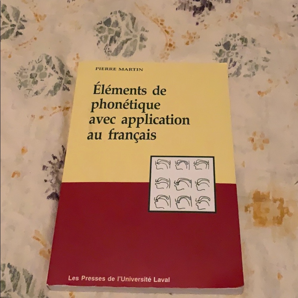 Livre de linguistique (phonétique)
